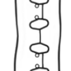 Athena Прокладка клапанной крышки Honda CBR 600F 01-06, CBR 600F4 01-03 OEM:12391MBWJ20