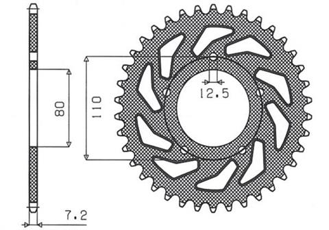 Звезда Sunstar 4335-42 JTR1332.42 <span style="display:none;">4335-42</span>