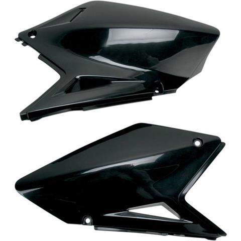UFO Задние номерные щитки Suzuki RMZ 250 07-09 цвет черный <span style="display:none;">SU04902-001</span>