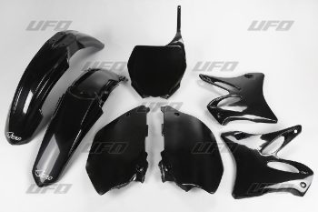 UFO Комплект пластика Yamaha YZ 125 ’06-’14, YZ 250 ’06-’14 цвет чёрный YAKIT302001