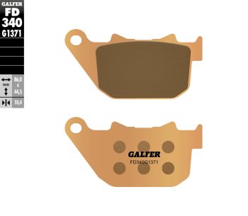 Galfer Тормозные колодки FD340G1371 KH387 FD340G1371