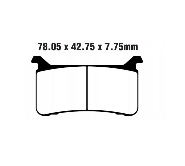 Galfer Тормозная колодка FD519G1375 KH700 <span style="display:none;">FD519G1375</span> <span style="display:none;">FD519G1375</span>