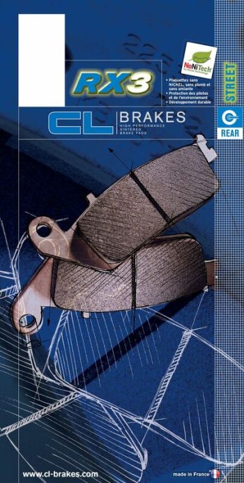CLbrakes Тормозные колодки 2396RX FA209