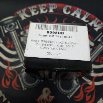 Поршень Wossner 8098DB Suzuki RM 125 04-12 53,96mm 8098DB