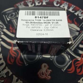 Поршень Wossner 8147DF KTM SX 85 03-25, Husqvarna TC 85 14-25, Gas Gas MC 85 21-25 47,00mm 1 кольцо 8147DF