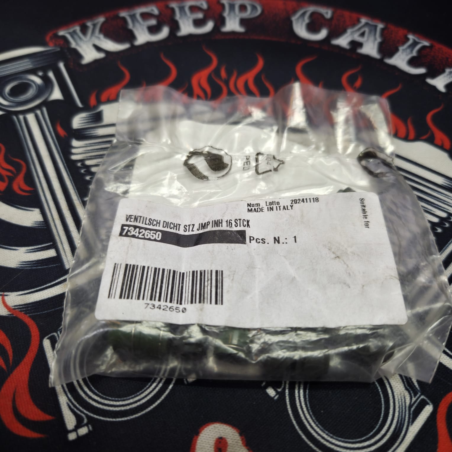 Маслосъемные колпачки JMP 7342650 Honda впуск 12208-ML0-721, выпуск 12209-ML0-722