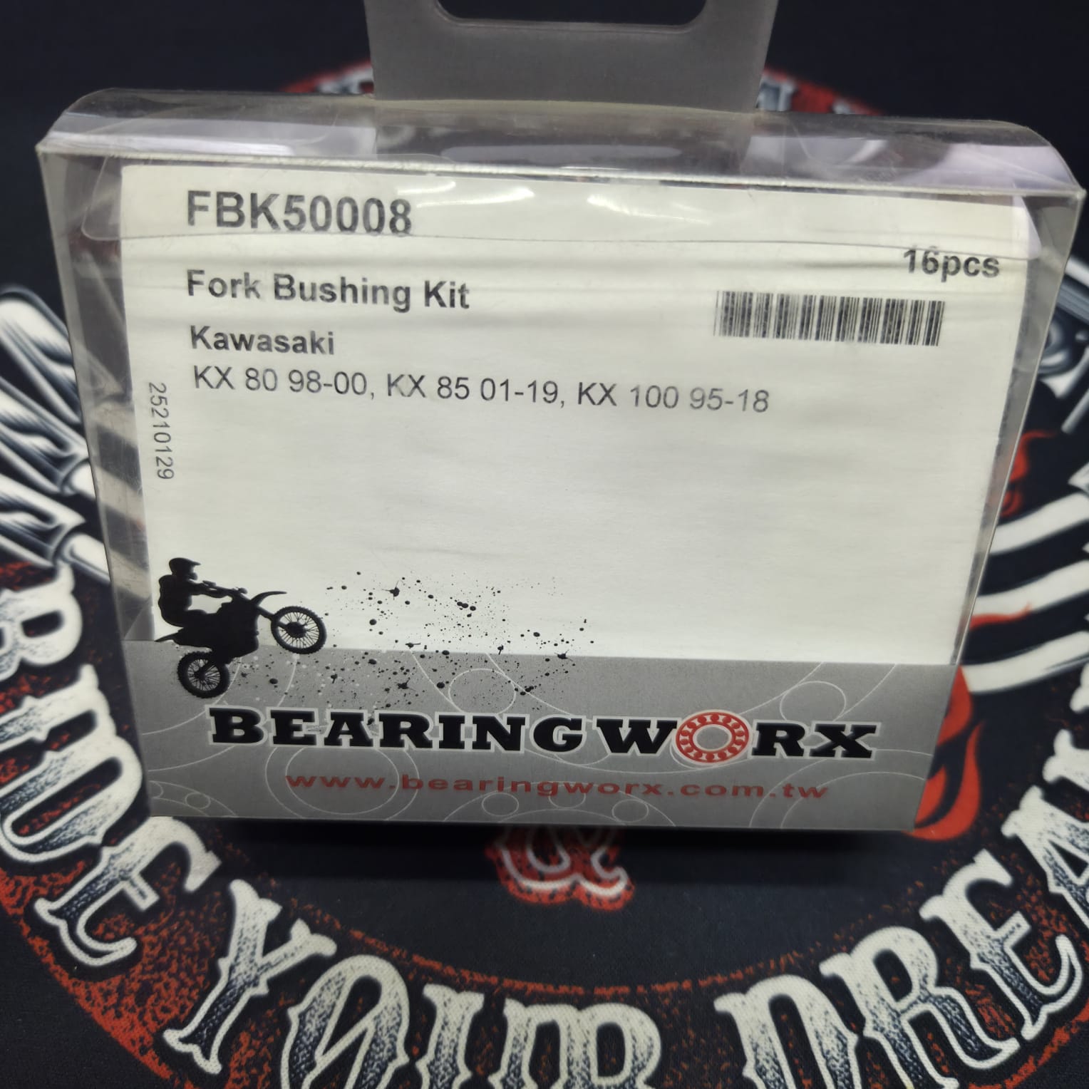 Комплект направляющих вилки BWX FBK50008 Kawasaki KX 80/85 '98-'18, KX 100 '95-'18 аналог AllBalls 38-6058