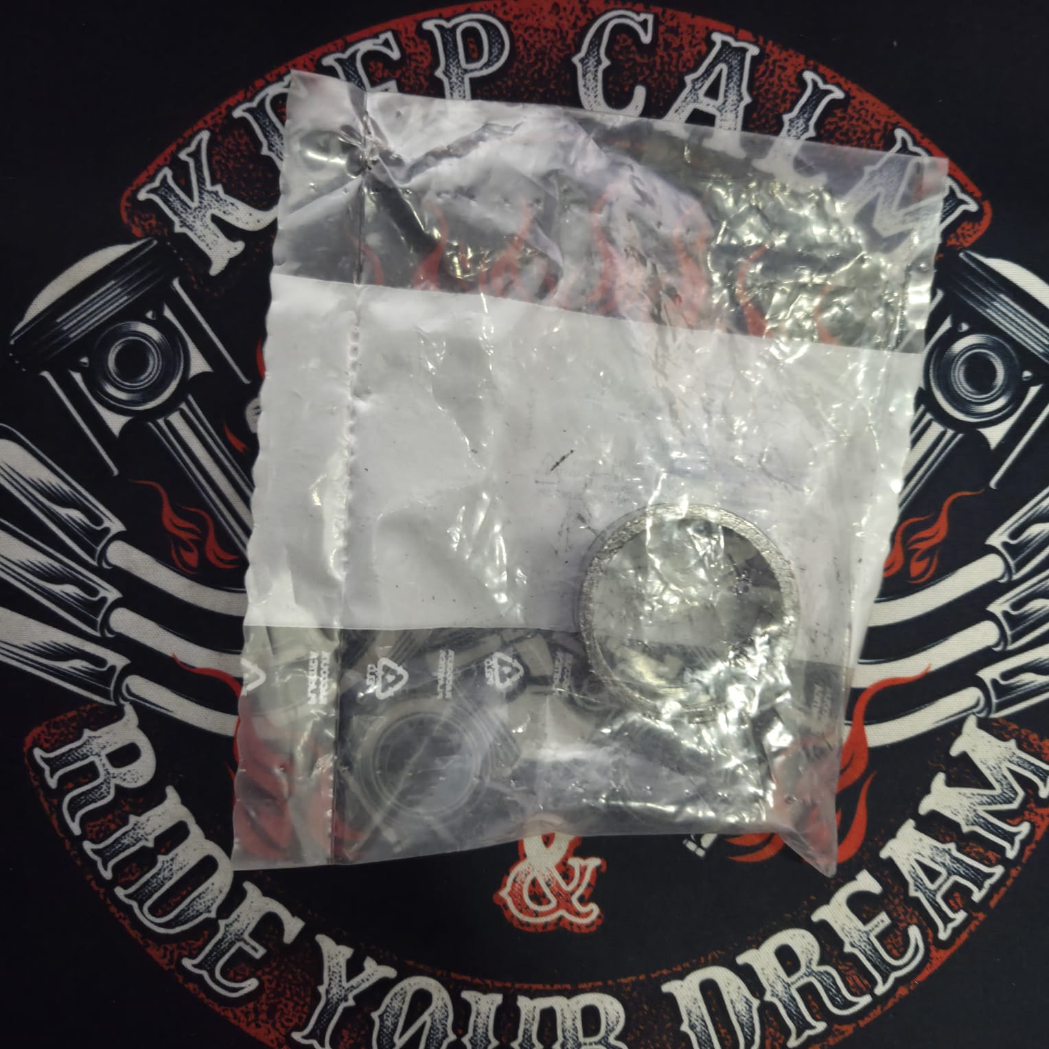 Прокладка глушителя Athena S410210012034 38x44x24mm Honda Kawasaki Suzuki кросс 18392-MK4-000 Tourmax MCG-104C