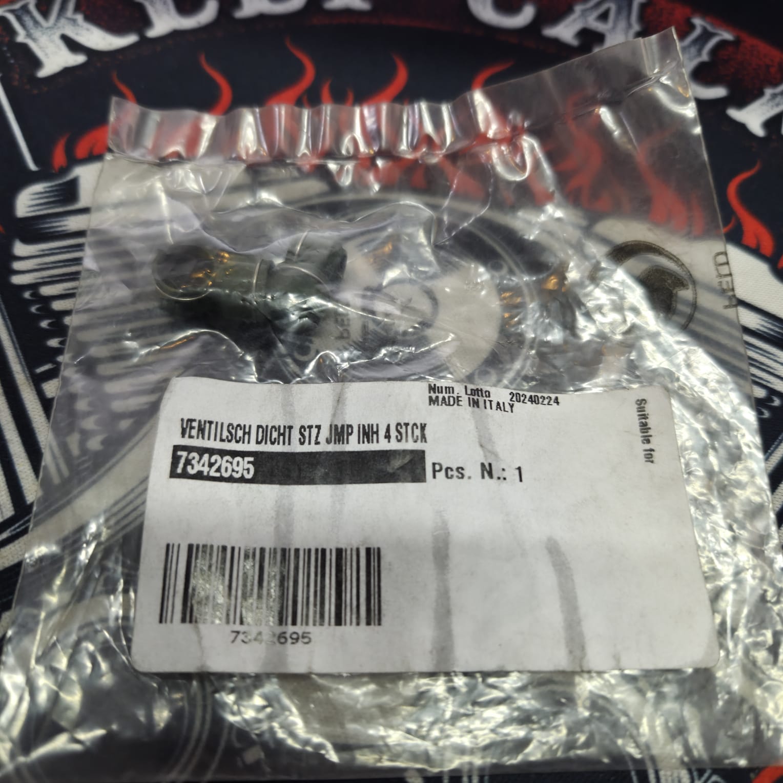 Маслосъемные колпачки Athena P400210420191 Honda CBR 600RR 05-20, CB 600 07-13, CBF 600 08-10 кросс номер 12209-MEE-D01