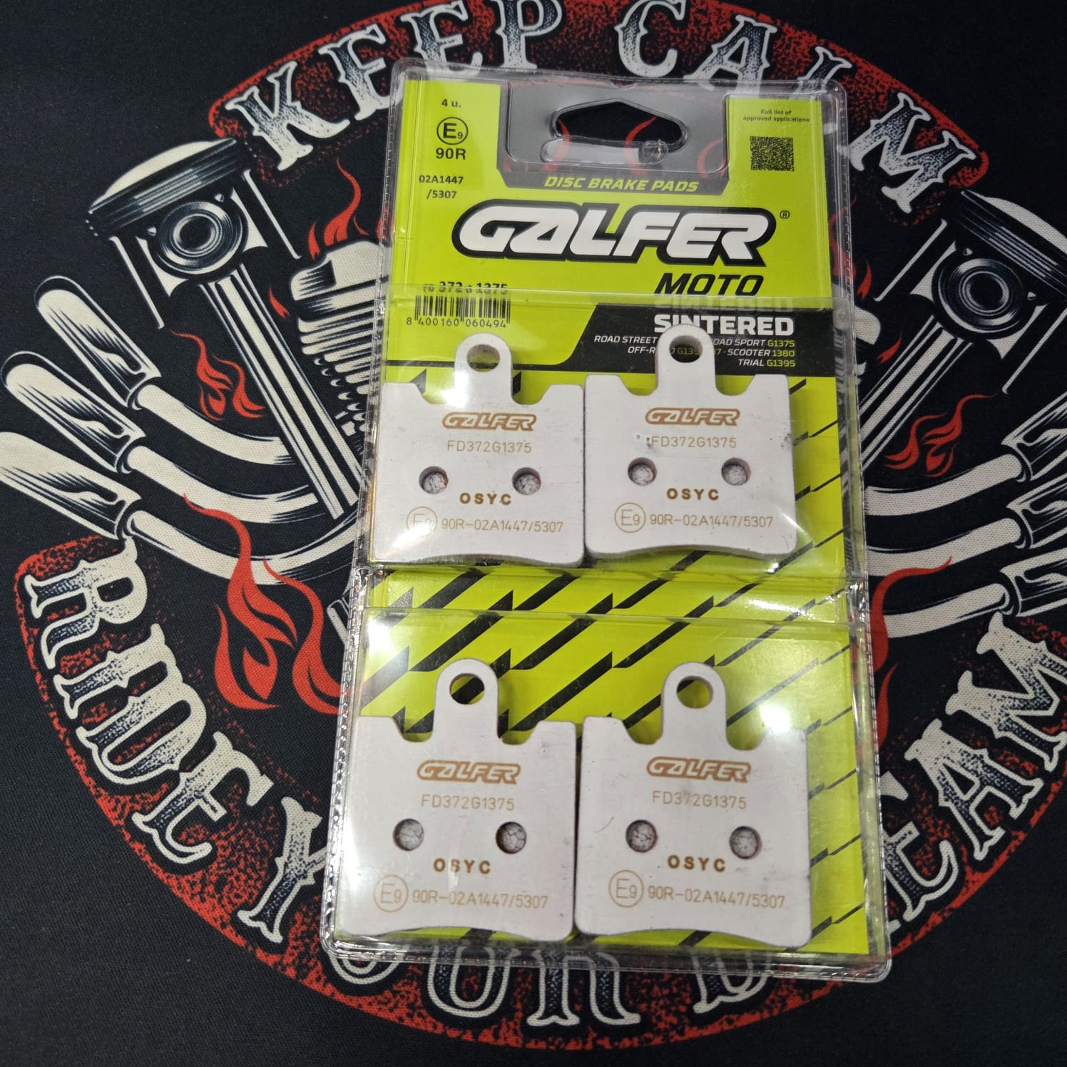 Тормозные колодки Galfer FD372G1375 FA423/4