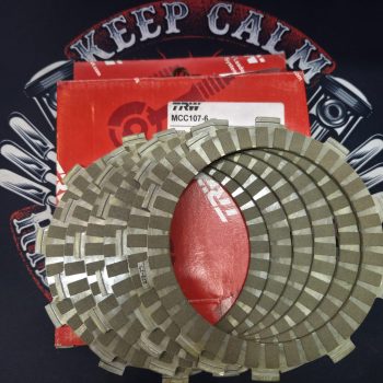 Диски сцепления TRW MCC107-6 Honda CBF 250 04-06, NX/XR 250 88-97, TRX 300EX 93-09 аналог EBC CK1190