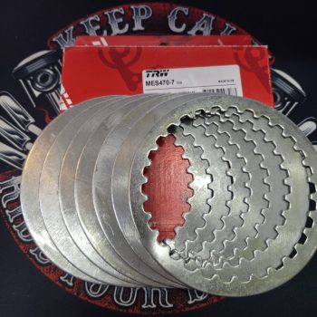 Стальные диски сцепления TRW MES470-7 BMW R 1200GS 16-18, R 1200GS Adventure 16-18, R 1250GS 19-21, R 1250GS Adventure, R 1200R/RS/RT 14-18, R 1250R/RS/RS/RT/RT Sport 19-21