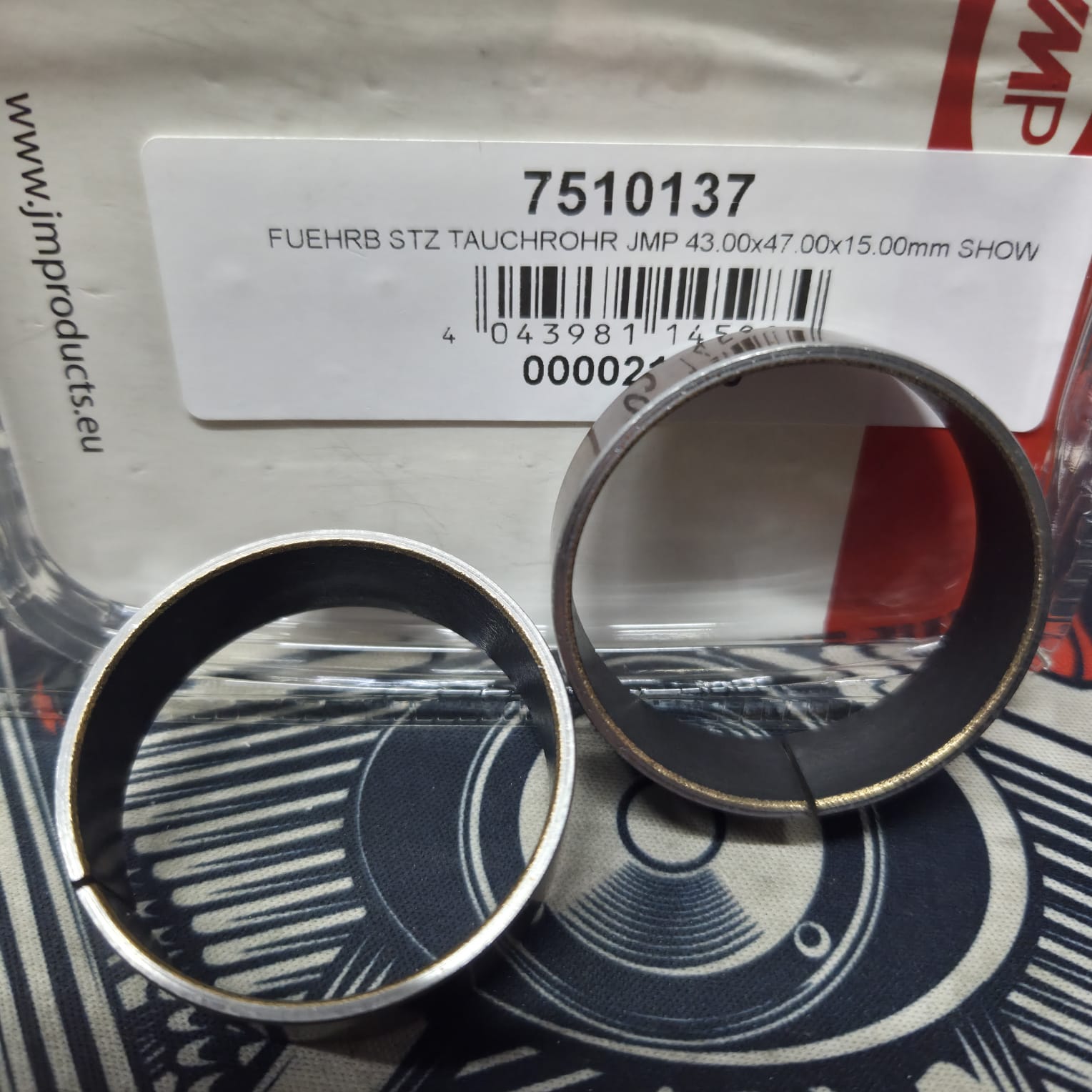 Направляющие вилки JMP 7510137 43*15*2 аналог GBS-019