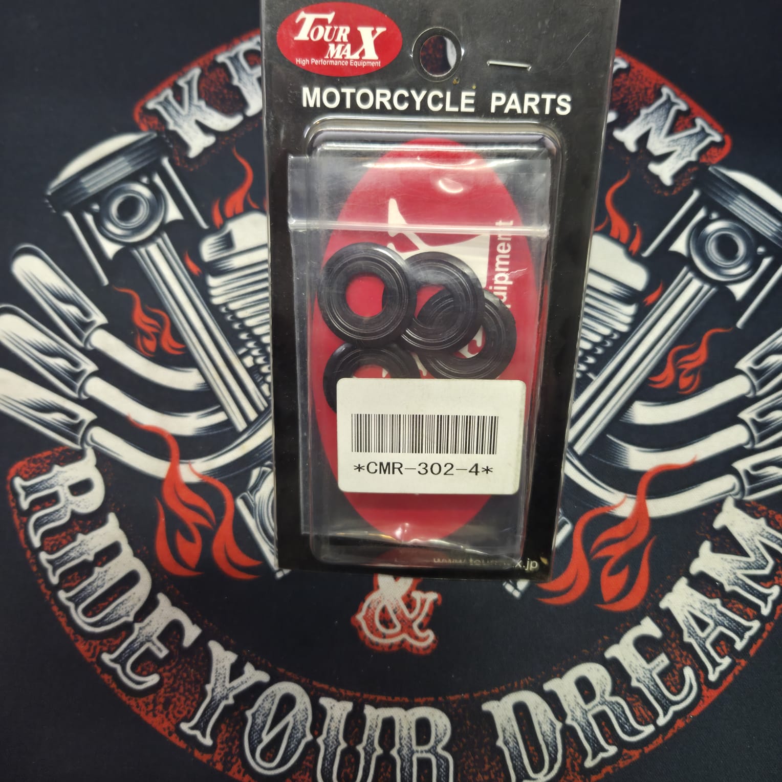 Прокладка под болт клапанной крышки Tourmax CMR-302-4 Suzuki AN 650 Burgman '06-09, SV 650 '07-10, DL 1000 V-Strom 07-10 (4 шт. 11191-27E00)