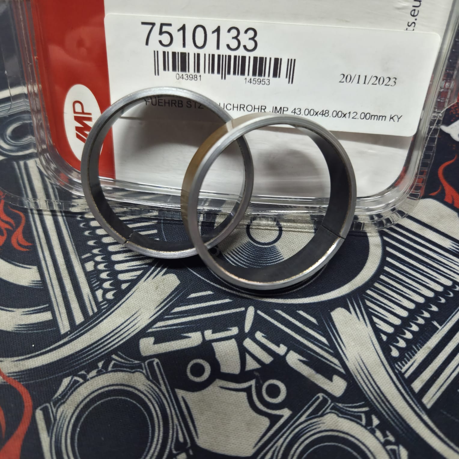 Направляющие вилки JMP 7510133 43*12*2,5 аналог GBS-015