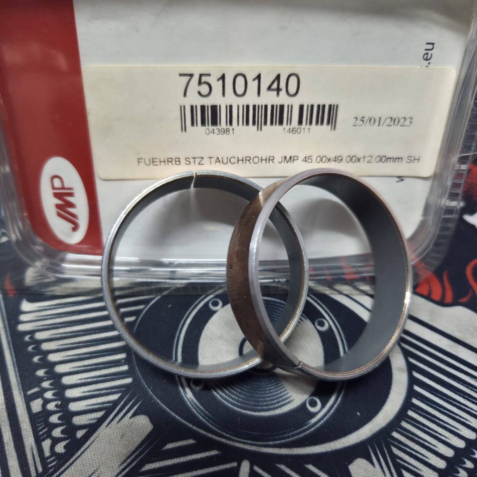 Направляющие вилки JMP 7510140 45*12*2 аналог GBS-024