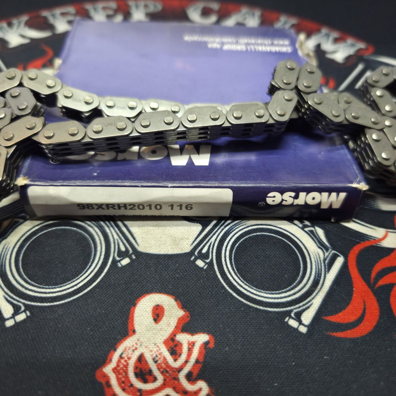 Цепь ГРМ Morse 98XRH2010/116 116L аналог ProX 31.4663 OEM: 92057-1531