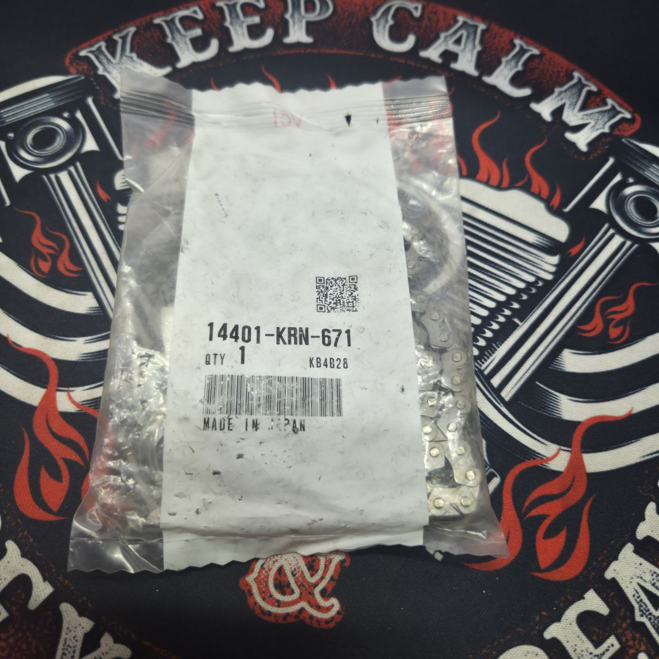 Цепь ГРМ Honda 14401-KRN-671 104L (DID SCR0412SV-104) (Pro-X 31.1335) 92RH2015-104