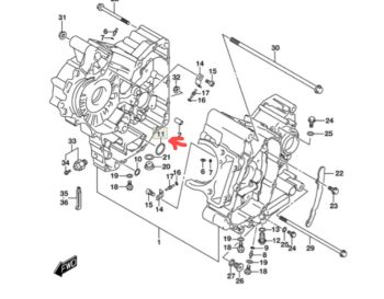 O-Ring Suzuki 09280-15007-000	2.4*15.8