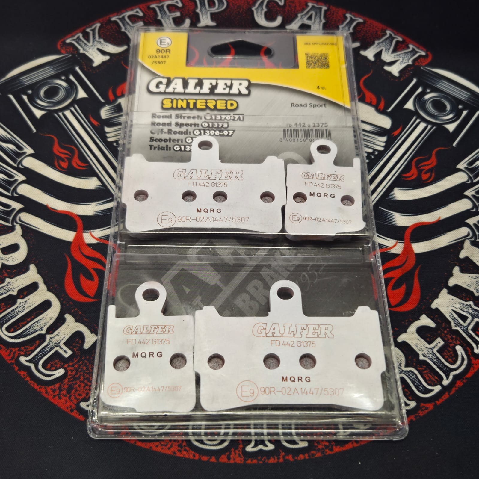 Тормозные колодки Galfer FD442G1375 FA499/4