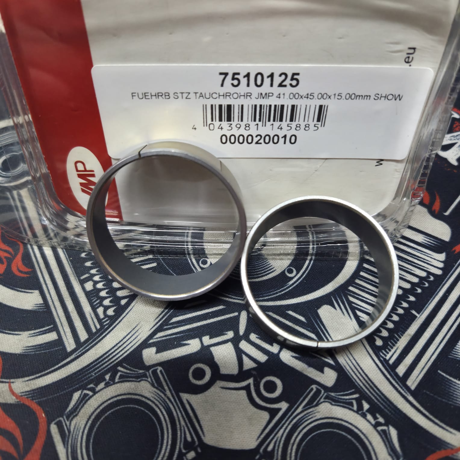 Направляющие вилки JMP 7510125 41*15*2 аналог GBS-007 SHOWA