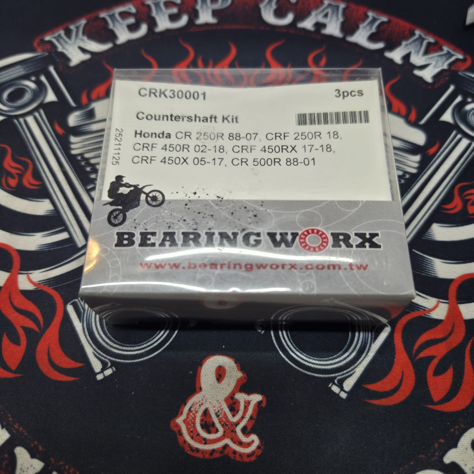 Ремкомплект выходного вала BWX CRK30001 CR 250/500 88-07 CRF 450R/X 02-18 аналог AllBalls 25-4008