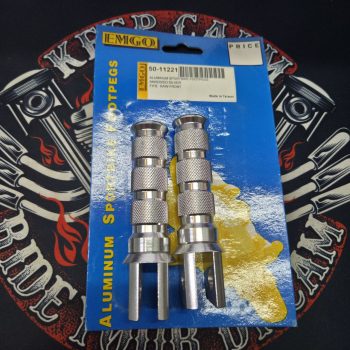 Подножки водителя EMGO 50-11221 Kawasaki, цвет Серебристый