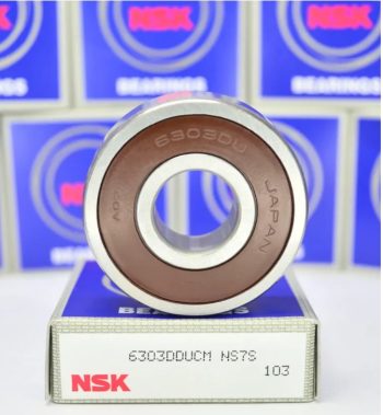 Подшипник NSK 6303 DDU (6303 2RS / 180303) размер 17*47*14 Япония