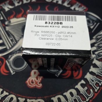 Поршень Wossner 8322DB Kawasaki KX 112 22-25 52.46mm