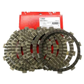 Диски сцепления TRW MCC120-8 NT 650 V DEAUVILLE 98-05, NTV 650 88-97, XL 650 V 99-07, XRV 650 88-90, Honda NC 700 12-14, CTX 700 14-17, NT 700 V 06-13, XL 700 V 08-13, VT 750 SHADOW 01-16, (EBC CK1230)