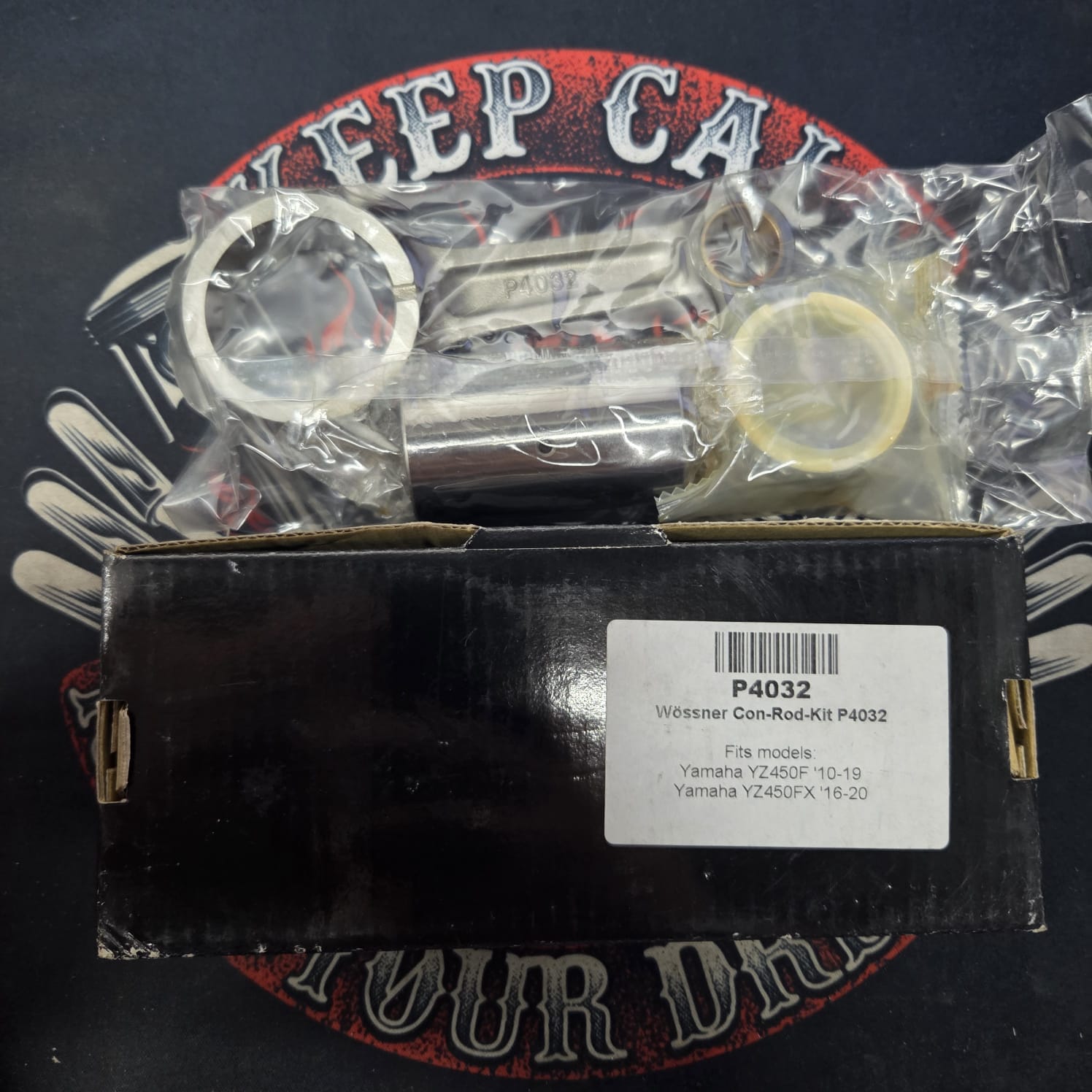 08caa163530030ab996927a68f2a8fe2.jpg Шатунная сборка Wossner P4032 Yamaha YZF 450 10-19, YZF 450FX 16-20, WRF 450 16-20