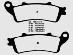 Тормозные колодки Nissin 2P-250ST-F1 FA261/FA281