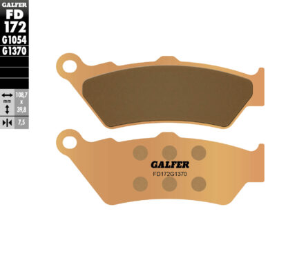 Тормозные колодки Galfer FD172G1370 FA209