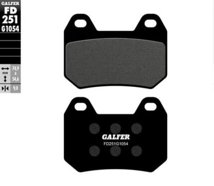 Тормозные колодки Galfer FD251G1054 FA304