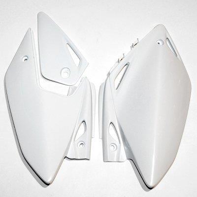 UFO Задние номерные щитки Honda CRF 450X 05-16 цвет белый