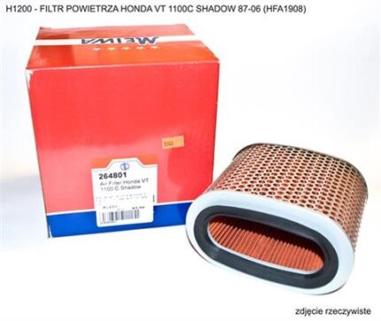Воздушный фильтр MIW H1200 Honda VT 1100C Shadow 87-07 аналог HFA1908