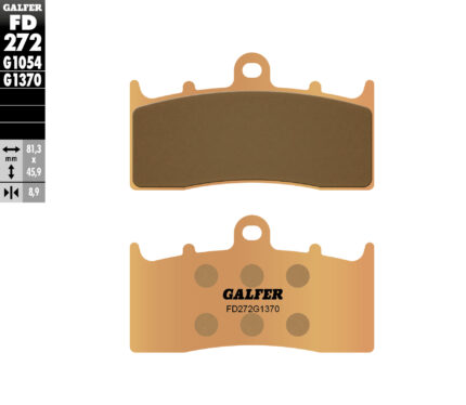 Тормозные колодки Galfer FD272G1370 FA294/FA613