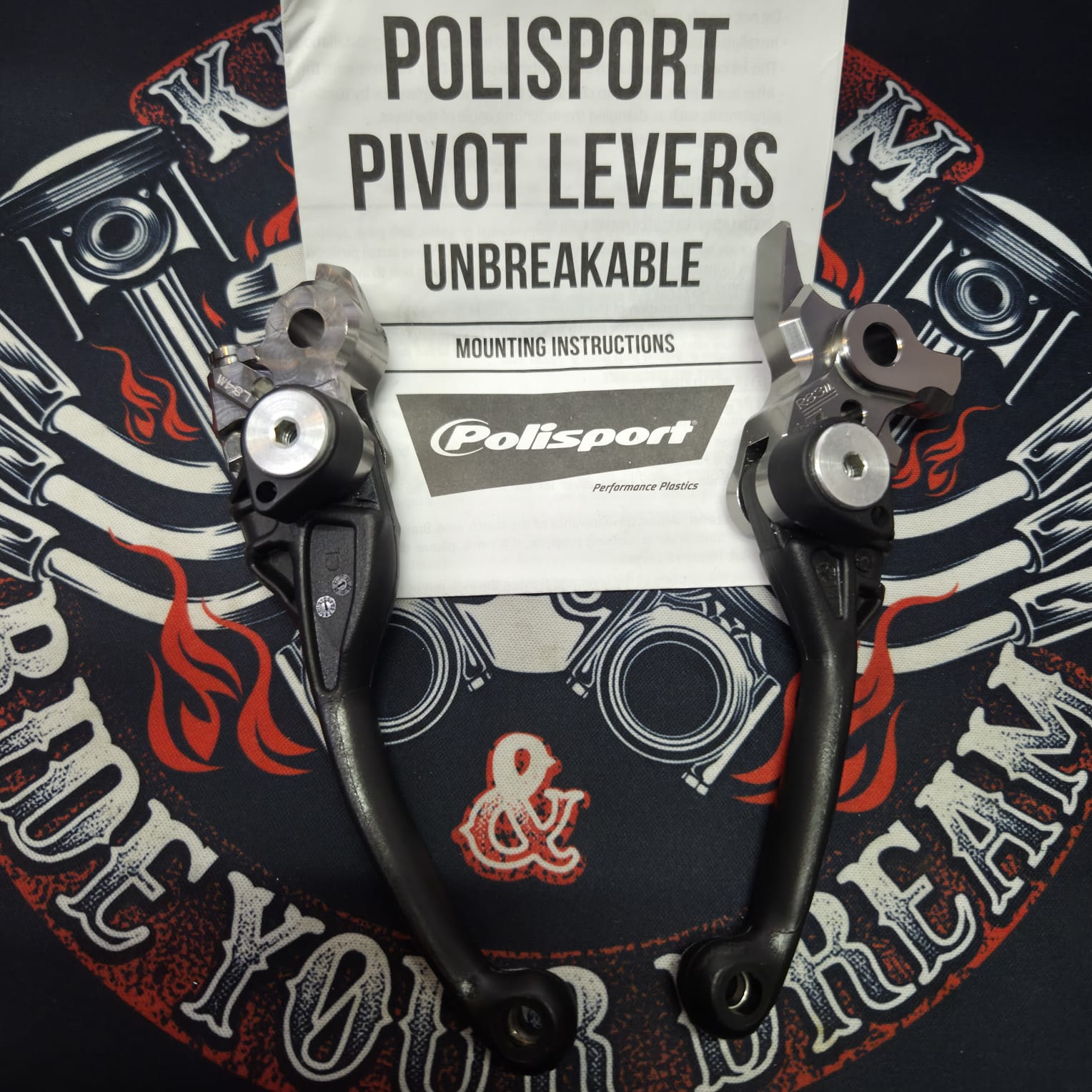 6aa5741a66ba5fade2bbcd544c3ae804.jpg Комплект рычагов сцепления и тормоза Polisport 8487200038 KTM SX 125/150 '14-'15; EXC 125/200 '14-'16; HUSQVARNA TC/FC '19-'24