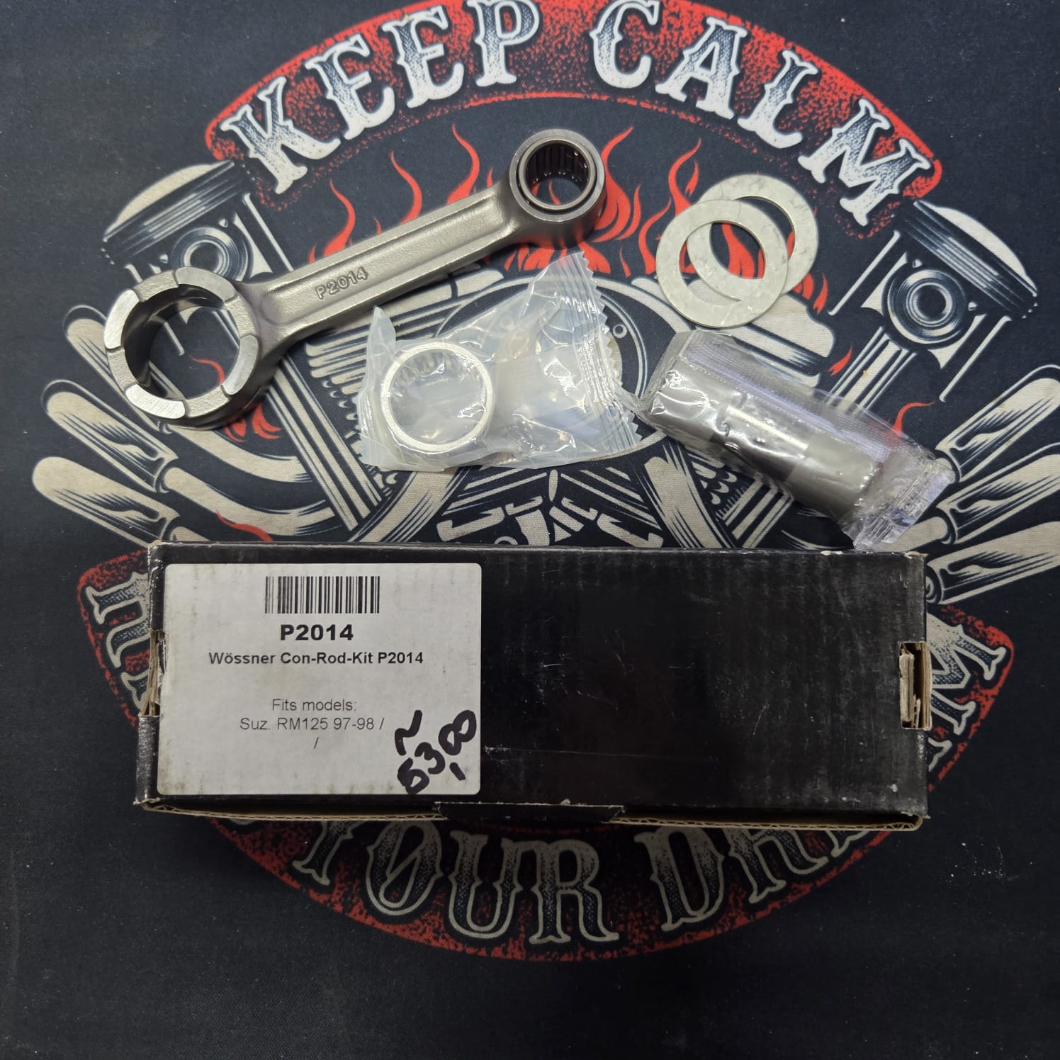 6d4d1155f4676cbeac79470350fdfd69.jpeg Шатунная сборка Wossner P2014 Suzuki RM 125 97-98
