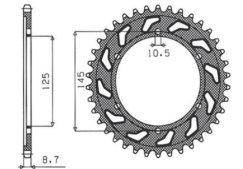 855f341bbedc378564e14da8e7db689b.jpg Звезда Sunstar 5544-45 аналог JTR865.45