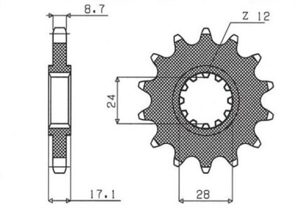 Звезда Sunstar 520.15 аналог JTF295.15