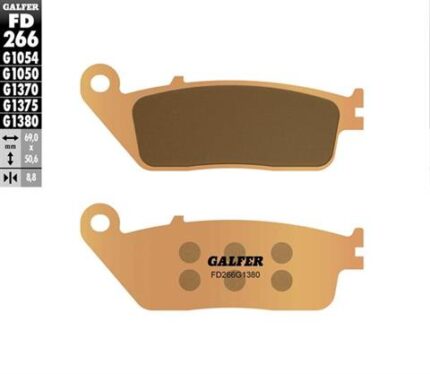 Тормозные колодки Galfer FD266G1380 FA226/FA142