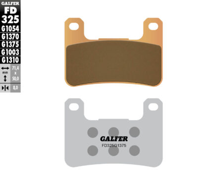 Тормозные колодки Galfer FD325G1375 FA379
