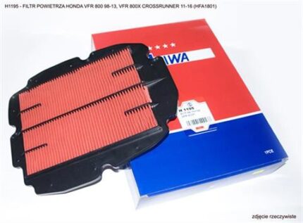 Воздушный фильтр MIW H1195 Honda VFR 800 98-13, VFR 800X Crossrunner 11-16 20-22 аналог HFA1801