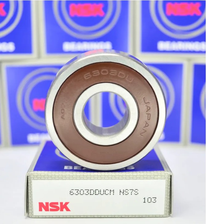 d113384d1c635359fe48018c315cf907.jpg Подшипник NSK 6303 DDU (6303 2RS / 180303) размер 17*47*14 Япония