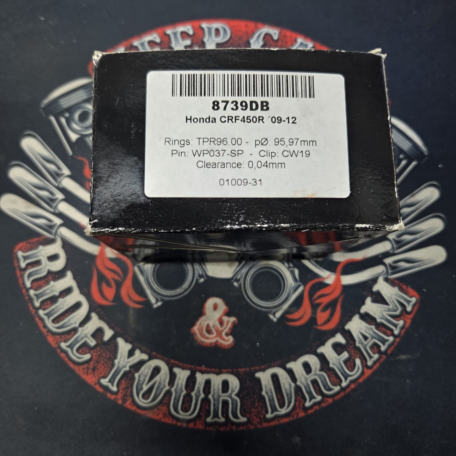e306a43d3c9d56c43d4dc28b7de6d79c.jpg Поршень Wossner 8739DB Honda CRF 450R 09-12 (12:1=OEM) 95,97mm