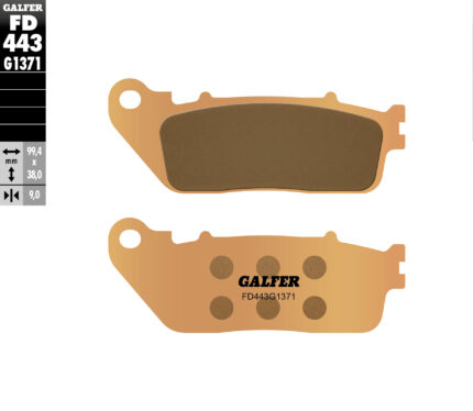Тормозные колодки Galfer FD443G1371 FA488
