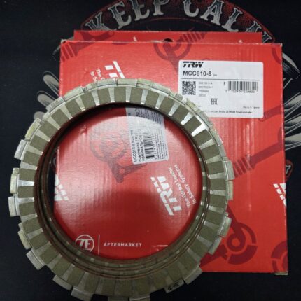 Диски сцепления TRW MCC610-8 BMW F 650 GS 00-03, F 650 GS Dakar 00-03, F 650 CS 01-05 (EBC CK5636, Psychic MC-03947C, NewFren F1499A)