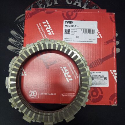 Диски сцепления TRW MCC321-7 Suzuki VS 600 94-97, DR 650 90-95, SV 650 99-02, VS,750 86-91, VL 800 01-17, VS 800 92-03, VX 800 90-96, VZ 800 97-13, (EBC CK3377, Psychic MX-03600C)