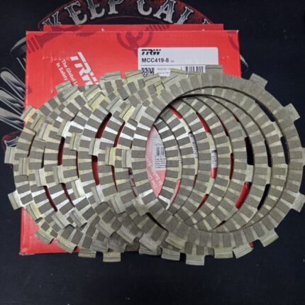 Диски сцепления TRW MCC419-8 Yamaha FZ6 04-10, R6 99-07, XJ 600 83-03, XJ 650 / Turbo 80-85, FZ / XJ 750 81-86, XTZ 750 89-97, TDM 850 91-96, XJ 900 85-03, (EBC CK2255, Psychic MC-03779C)
